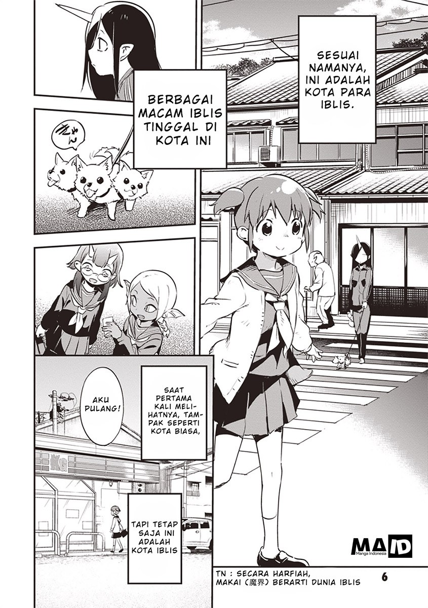 Piyoko to Makai Machi no Hime-sama Chapter 01 Bahasa Indonesia