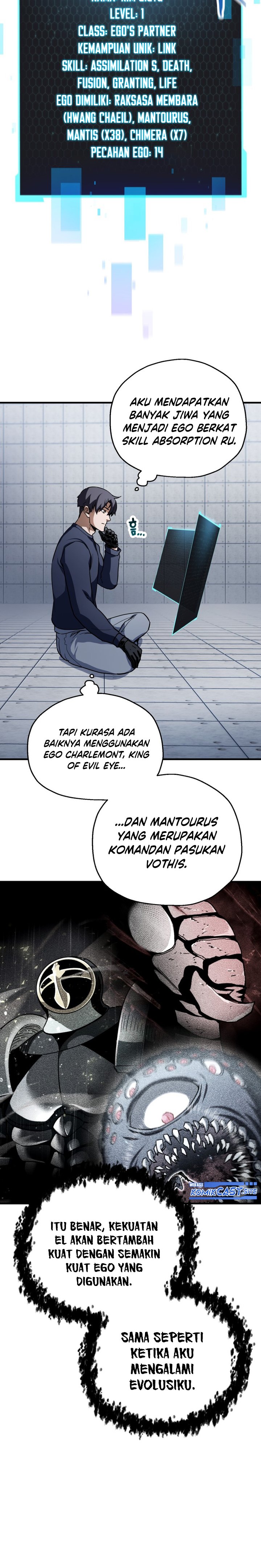 Player Who Can’t Level Up Chapter 113 Bahasa Indonesia