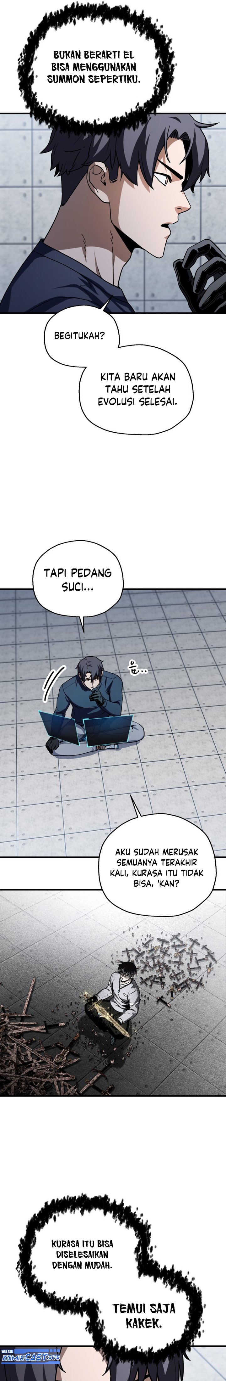 Player Who Can’t Level Up Chapter 113 Bahasa Indonesia