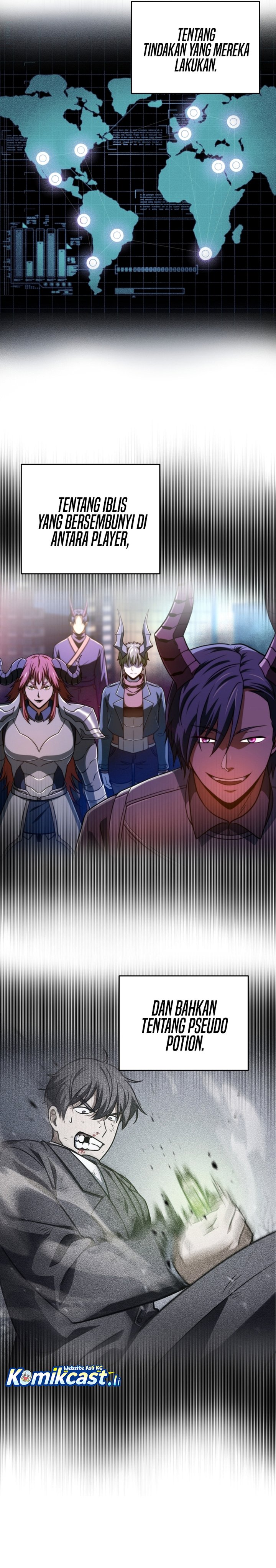 Player Who Can’t Level Up Chapter 203 Bahasa Indonesia