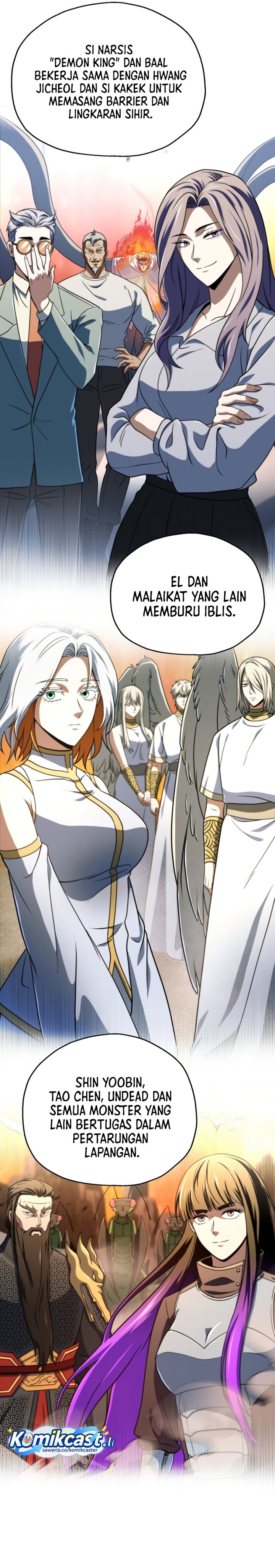 Player Who Can’t Level Up Chapter 203 Bahasa Indonesia