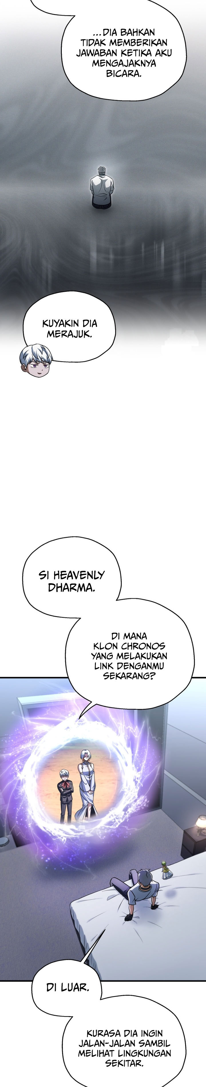 Player Who Can’t Level Up Chapter 210 Bahasa Indonesia