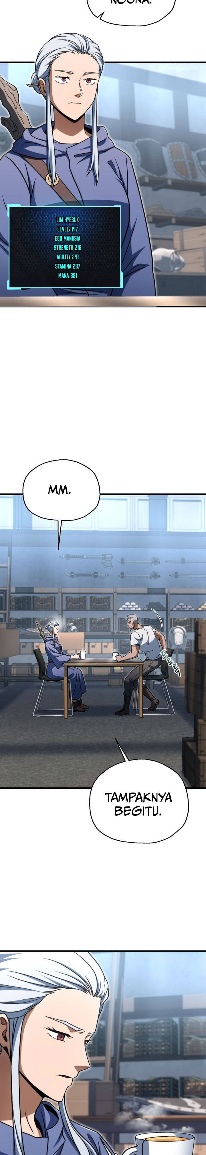 Player Who Can’t Level Up Chapter 215 Bahasa Indonesia