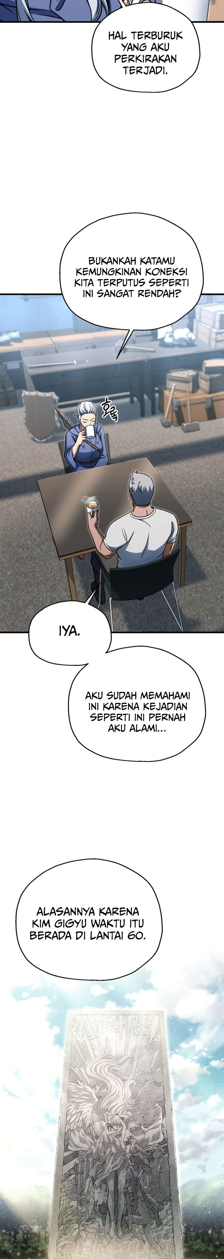 Player Who Can’t Level Up Chapter 215 Bahasa Indonesia