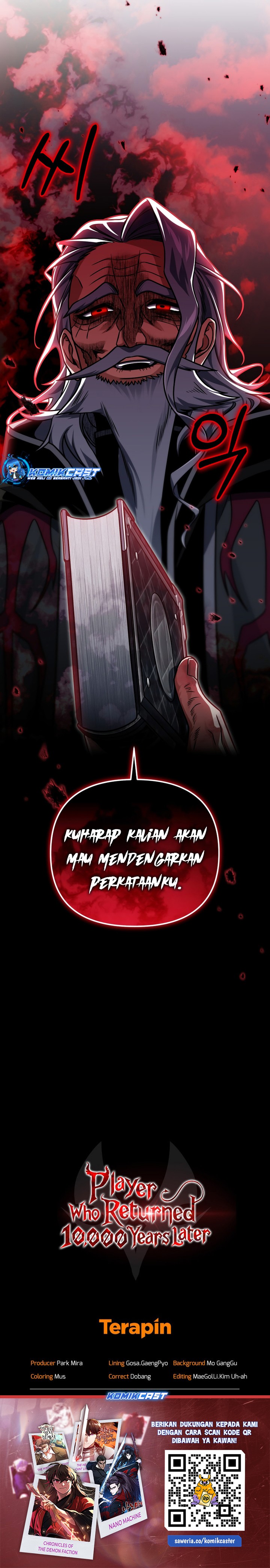 Player Who Returned 10,000 Years Later Chapter 96 Bahasa Indonesia