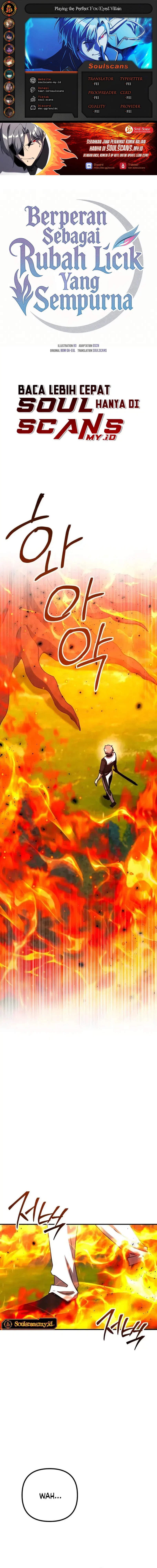 Playing The Perfect Fox-Eyed Villain Chapter 29 Bahasa Indonesia