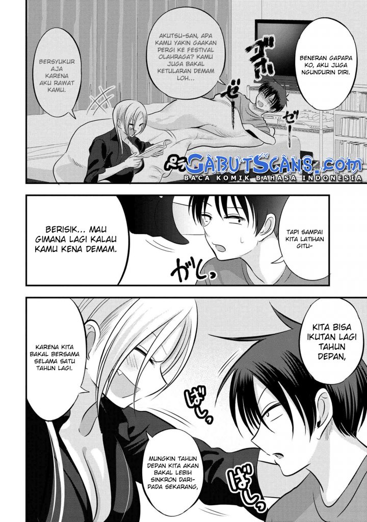 Please Go Home, Akutsu-san! Chapter 113 Bahasa Indonesia