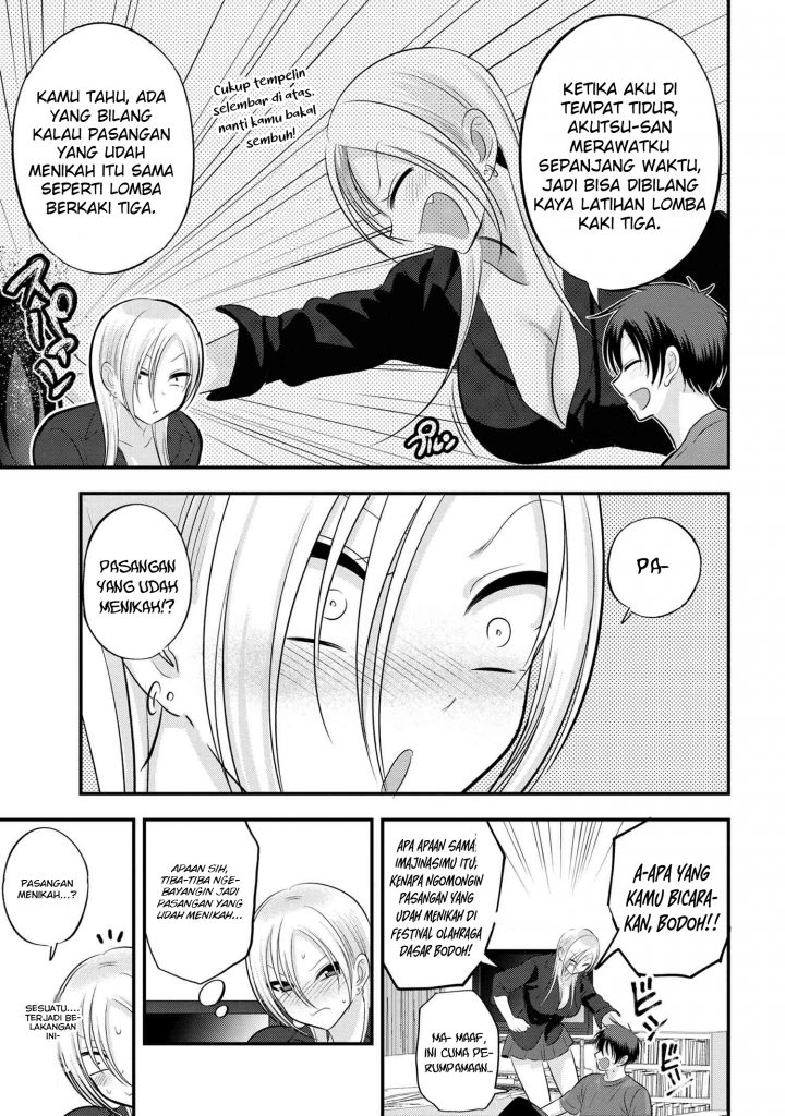 Please Go Home, Akutsu-san! Chapter 113 Bahasa Indonesia