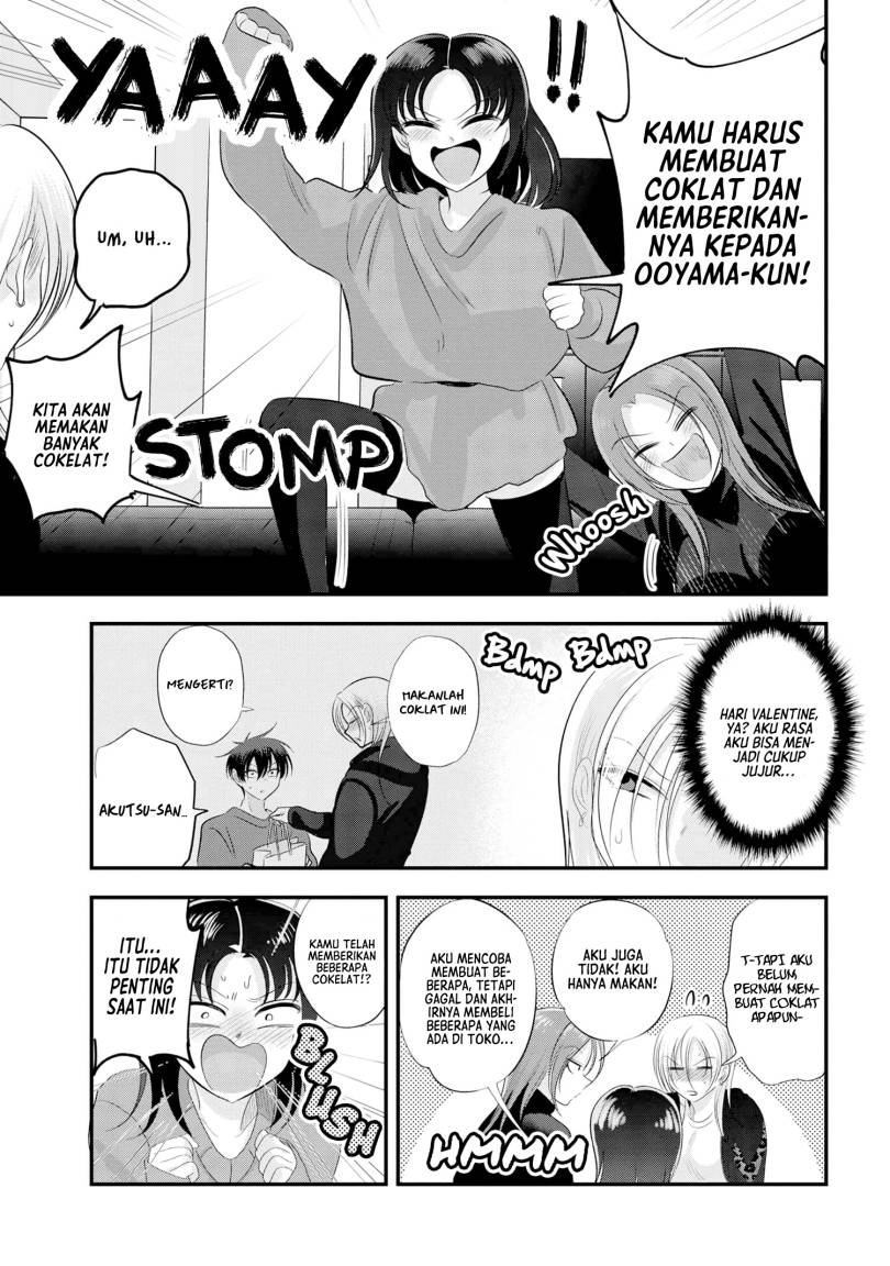 Please Go Home, Akutsu-san! Chapter 159 Bahasa Indonesia