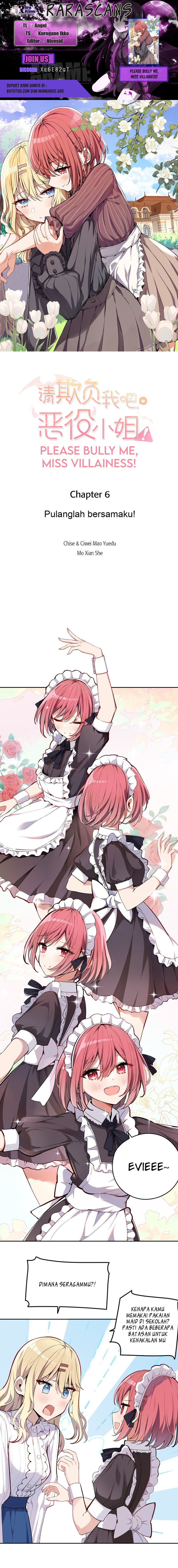 Please Bully Me, Miss Villainess! chapter 6