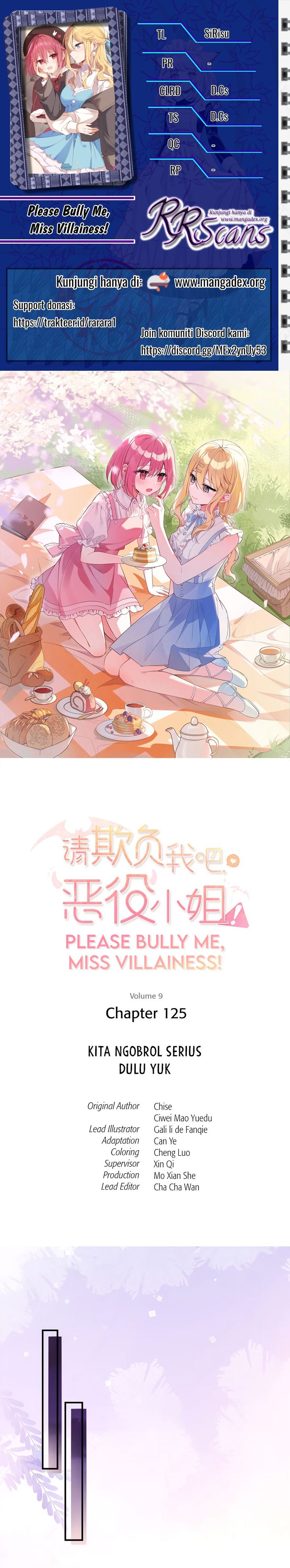 Please Bully Me, Miss Villainess! chapter 125