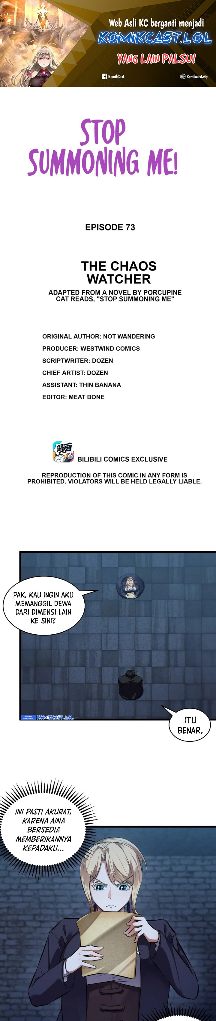 Please Stop Summoning Me! chapter 73