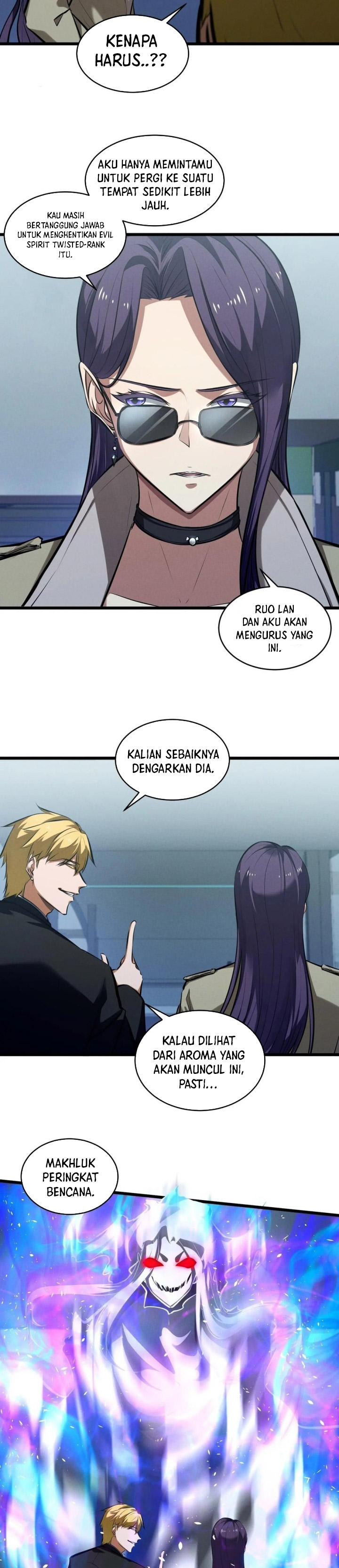 Please Stop Summoning Me! Chapter 76 Bahasa Indonesia