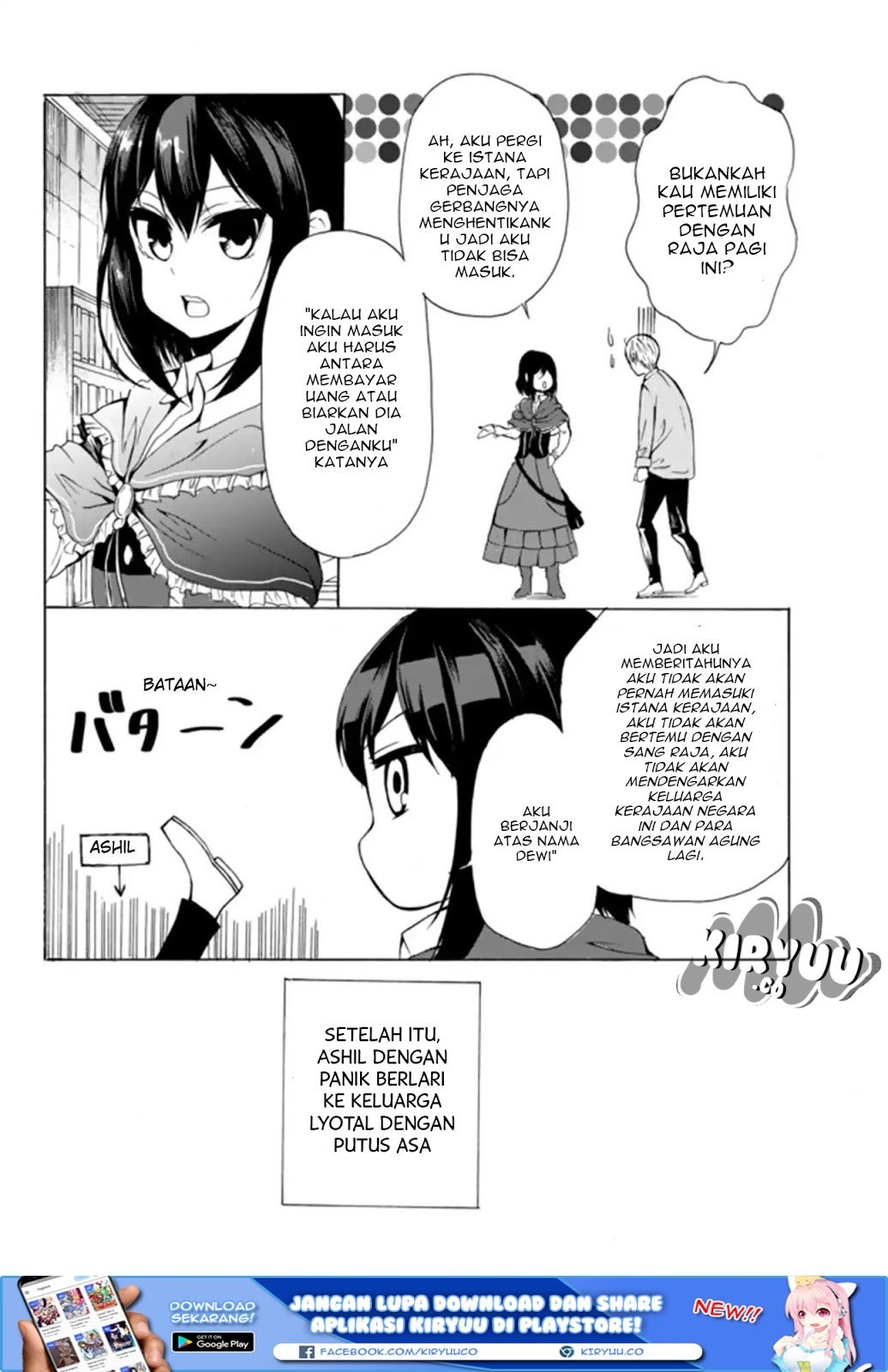 Potion-danomi de Ikinobimasu! Chapter 13.1 Bahasa Indonesia