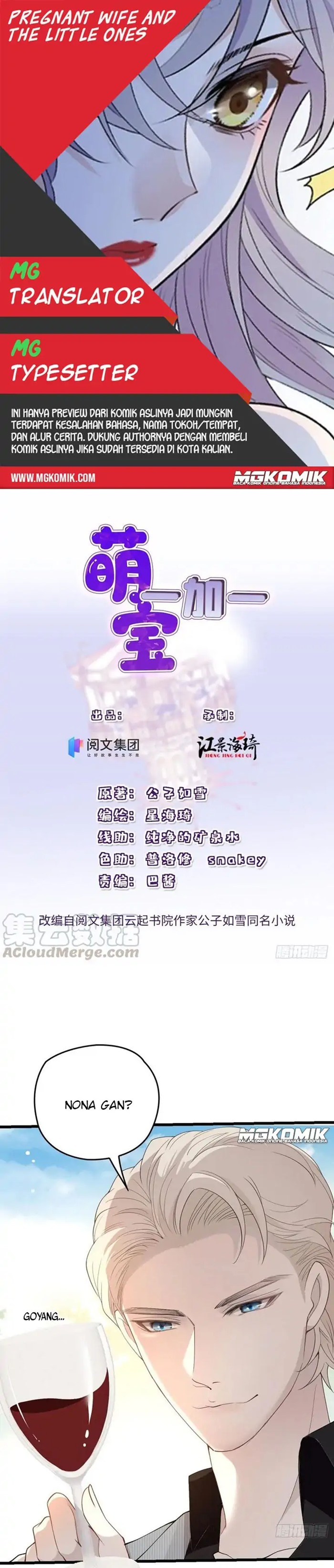 Pregnant Wife, One Plus One Chapter 112 Bahasa Indonesia