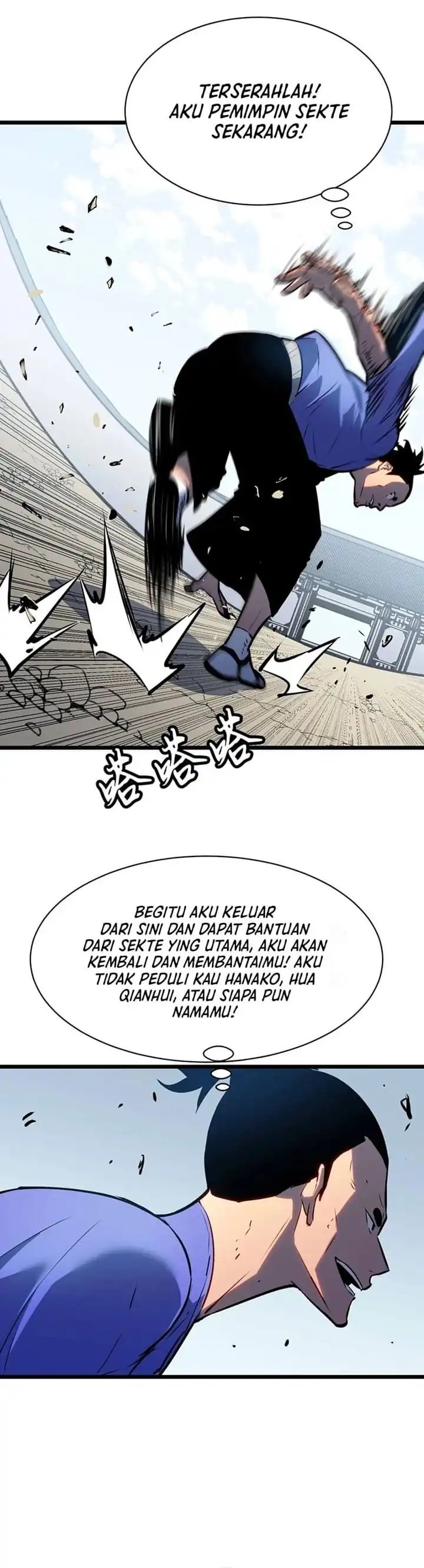 Prepaid Dragon King Tanks Everything! Chapter 23 Bahasa Indonesia