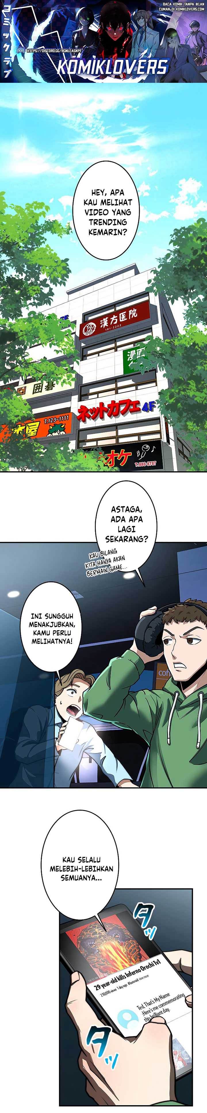 Putting My Life on the Line, I Go All-in on Luck Enhancement Chapter 02 Bahasa Indonesia