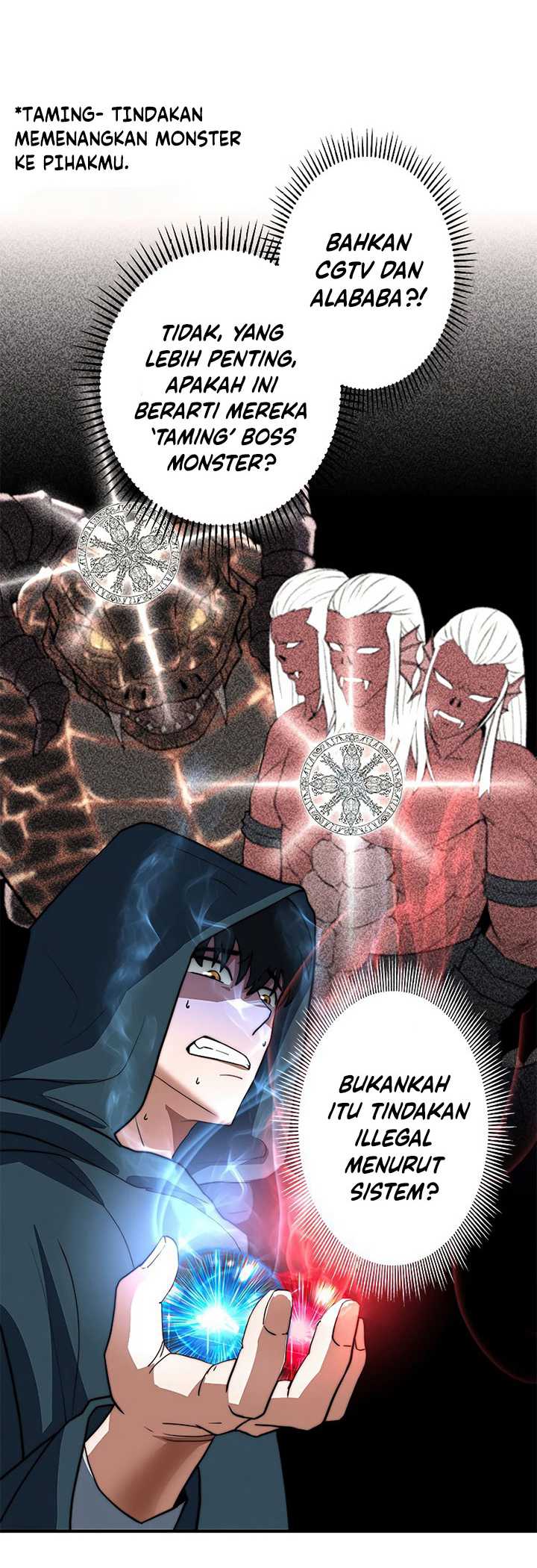 Putting My Life on the Line, I Go All-in on Luck Enhancement Chapter 02 Bahasa Indonesia