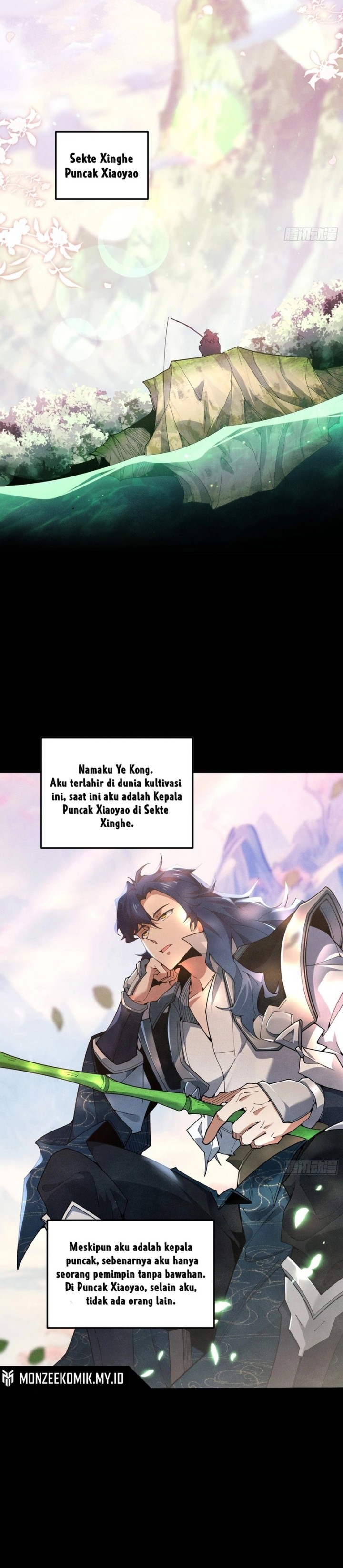 Qi Refining Level 3000 Accept the Empress as your disciple Chapter 01 Bahasa Indonesia