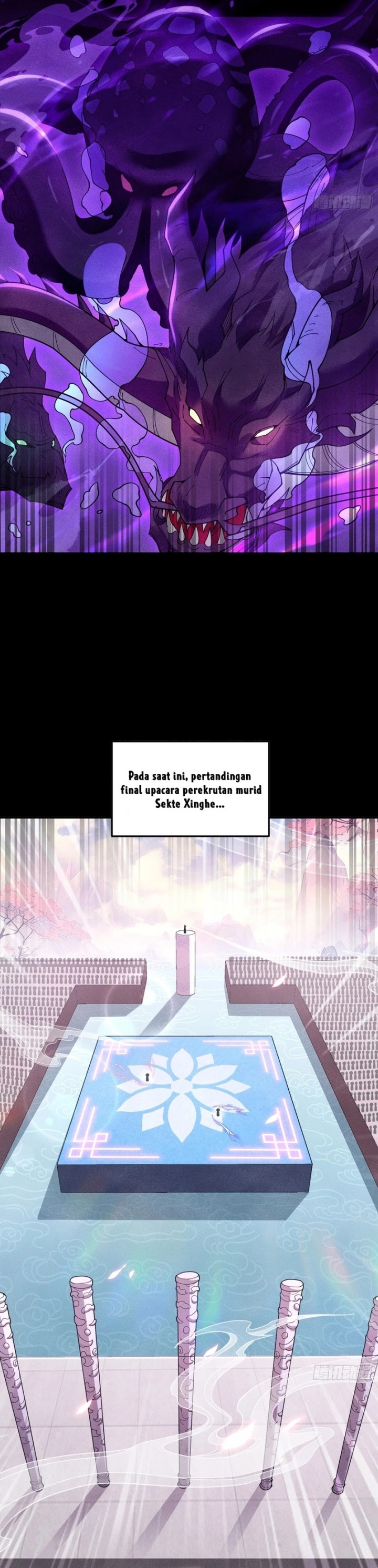 Qi Refining Level 3000 Accept the Empress as your disciple Chapter 01 Bahasa Indonesia