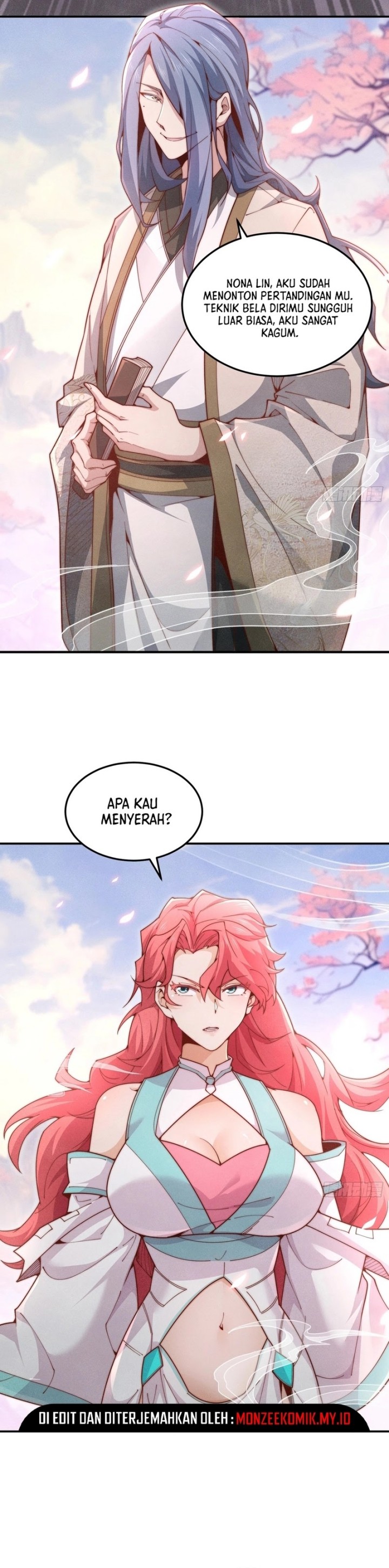 Qi Refining Level 3000 Accept the Empress as your disciple Chapter 01 Bahasa Indonesia