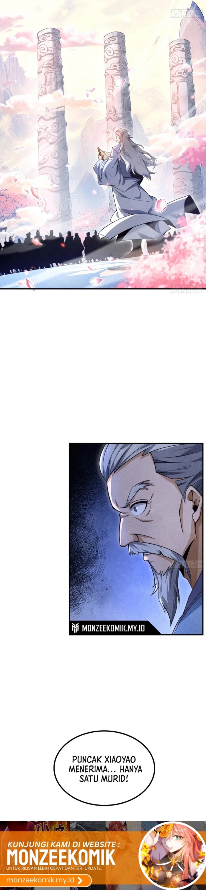 Qi Refining Level 3000 Accept the Empress as your disciple Chapter 01 Bahasa Indonesia