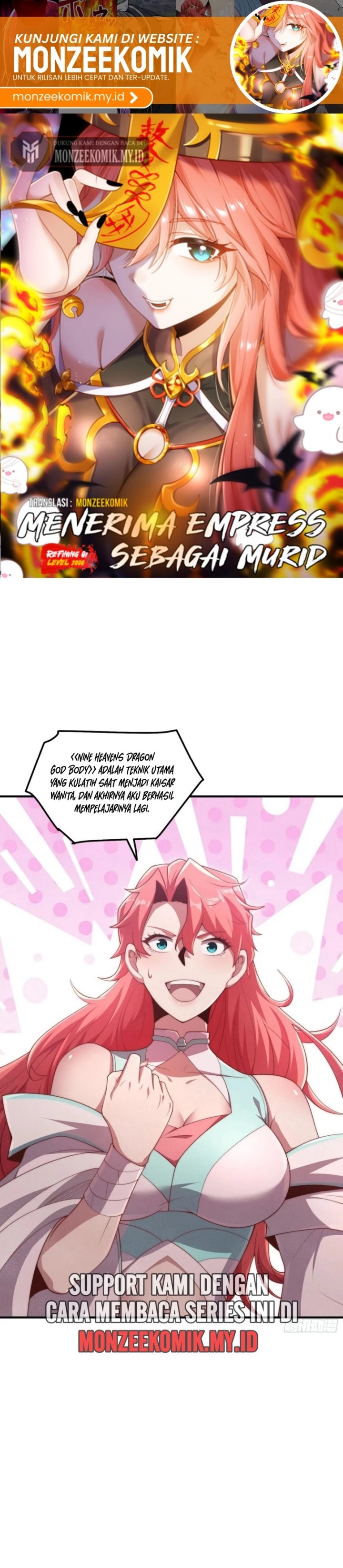 Qi Refining Level 3000 Accept the Empress as your disciple chapter 6