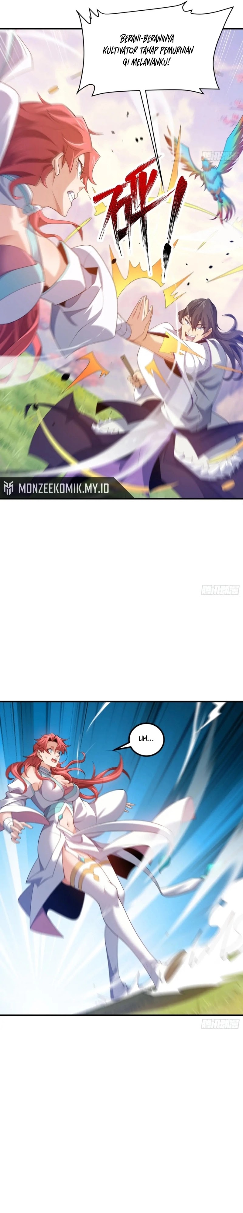 Qi Refining Level 3000 Accept the Empress as your disciple Chapter 07 Bahasa Indonesia