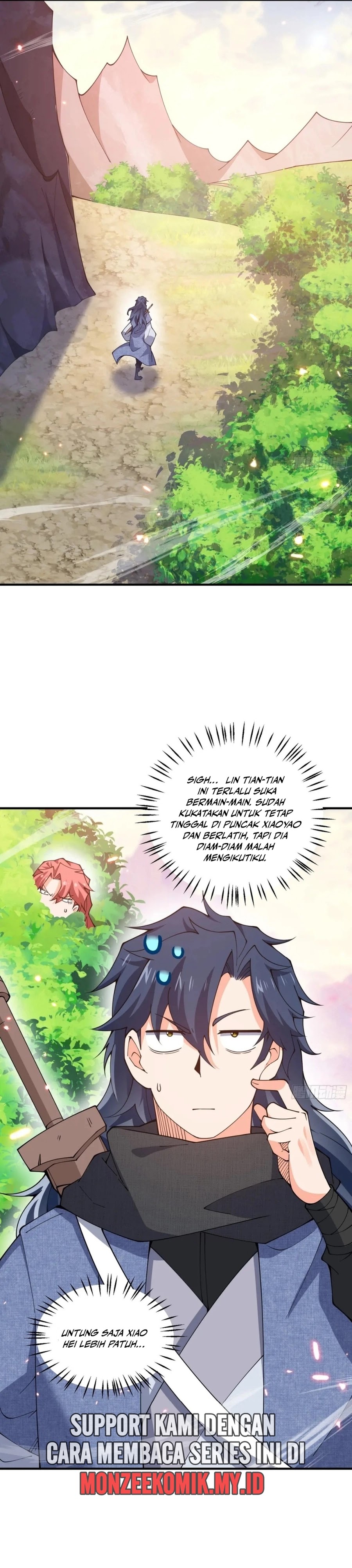 Qi Refining Level 3000 Accept the Empress as your disciple Chapter 14 Bahasa Indonesia