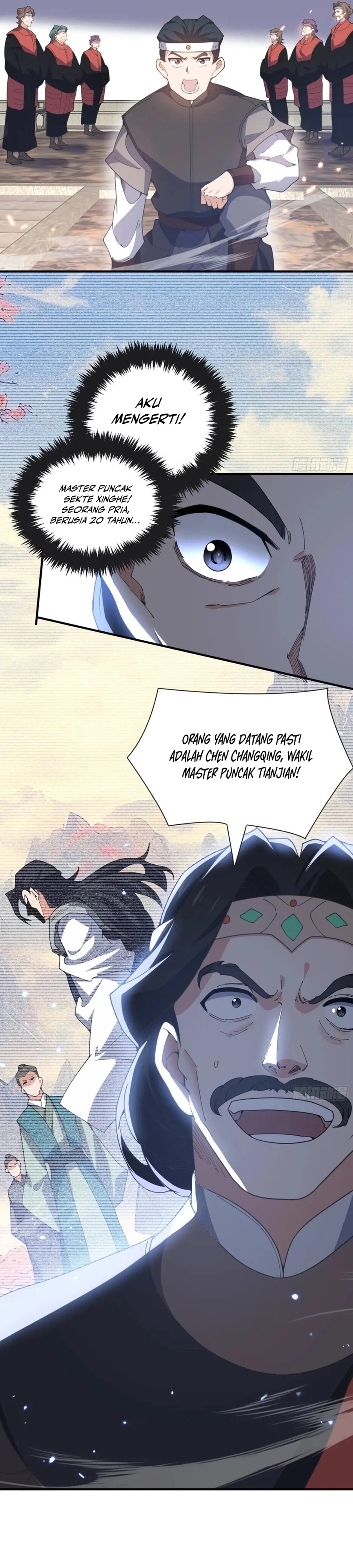 Qi Refining Level 3000 Accept the Empress as your disciple Chapter 14 Bahasa Indonesia