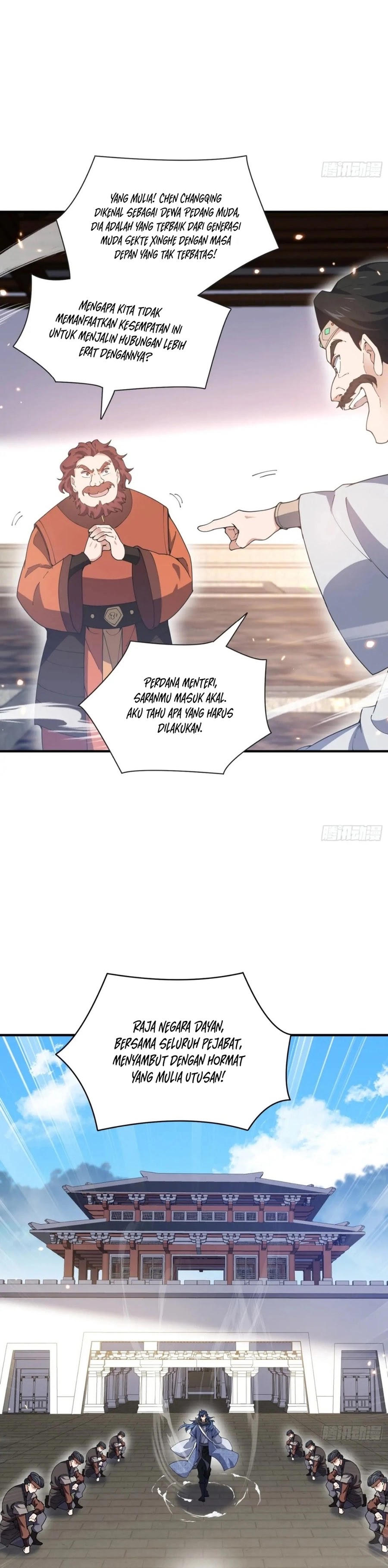 Qi Refining Level 3000 Accept the Empress as your disciple Chapter 14 Bahasa Indonesia