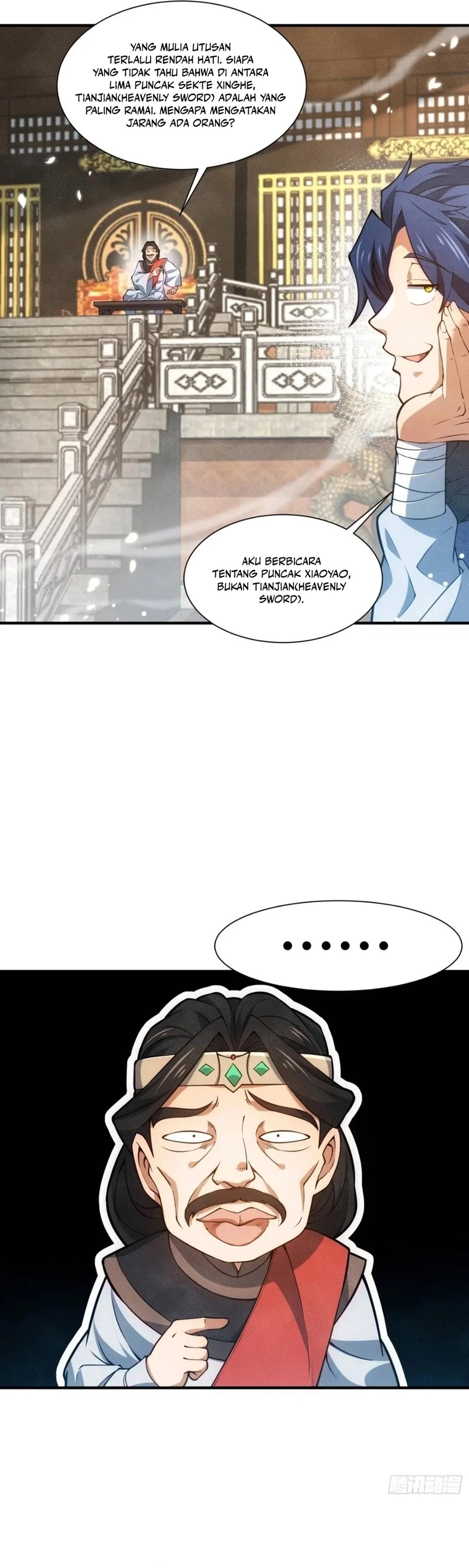 Qi Refining Level 3000 Accept the Empress as your disciple Chapter 14 Bahasa Indonesia