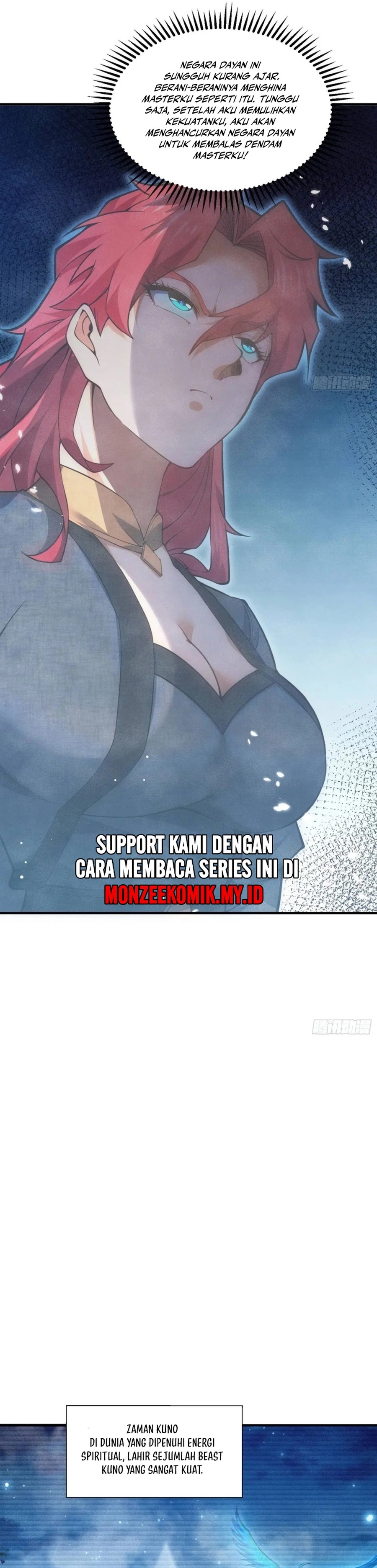 Qi Refining Level 3000 Accept the Empress as your disciple Chapter 14 Bahasa Indonesia