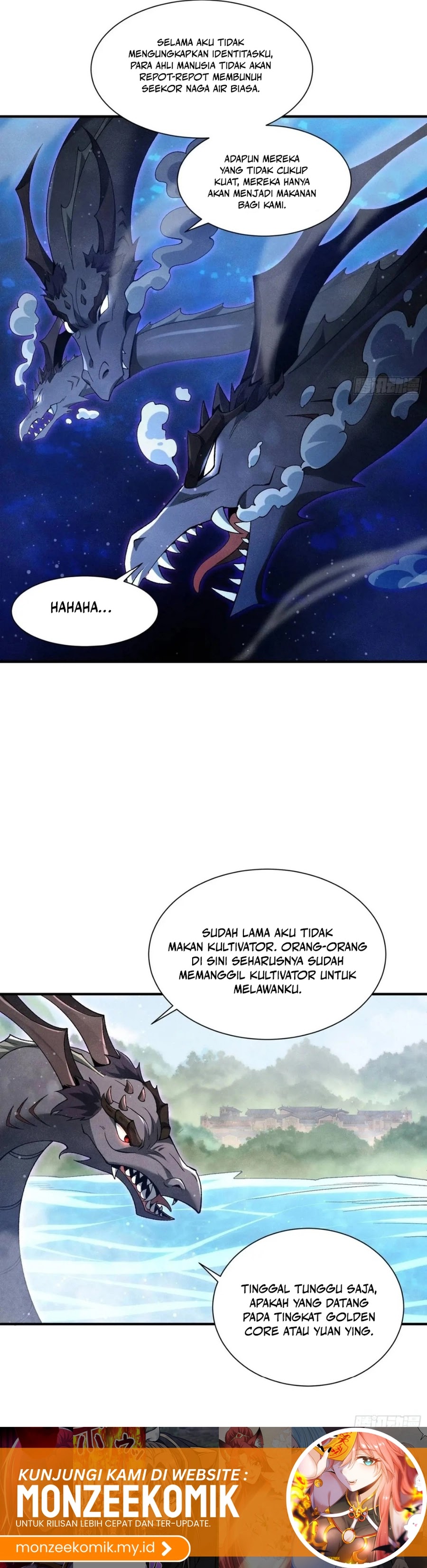 Qi Refining Level 3000 Accept the Empress as your disciple Chapter 14 Bahasa Indonesia