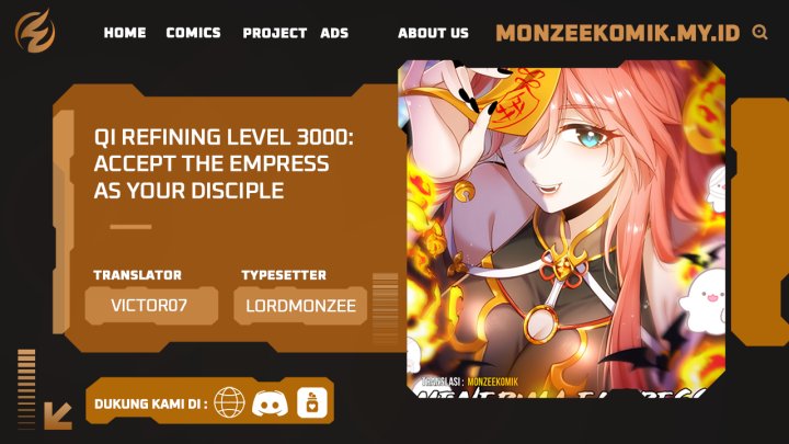Qi Refining Level 3000 Accept the Empress as your disciple chapter 16