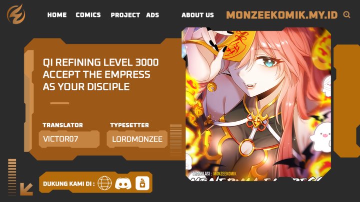 Qi Refining Level 3000 Accept the Empress as your disciple chapter 19