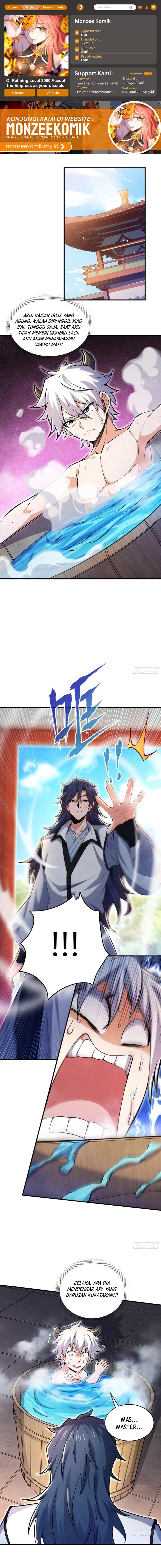 Qi Refining Level 3000 Accept the Empress as your disciple Chapter 21 Bahasa Indonesia