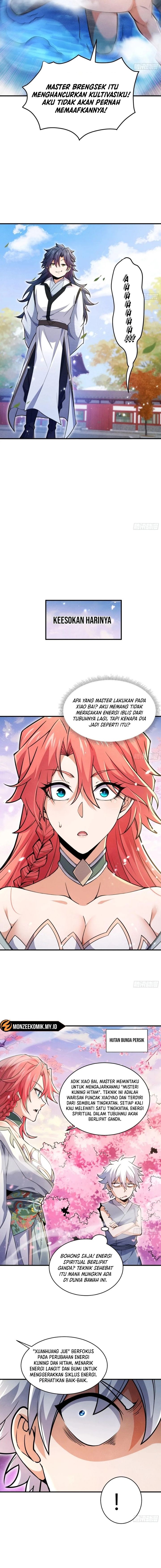 Qi Refining Level 3000 Accept the Empress as your disciple Chapter 21 Bahasa Indonesia