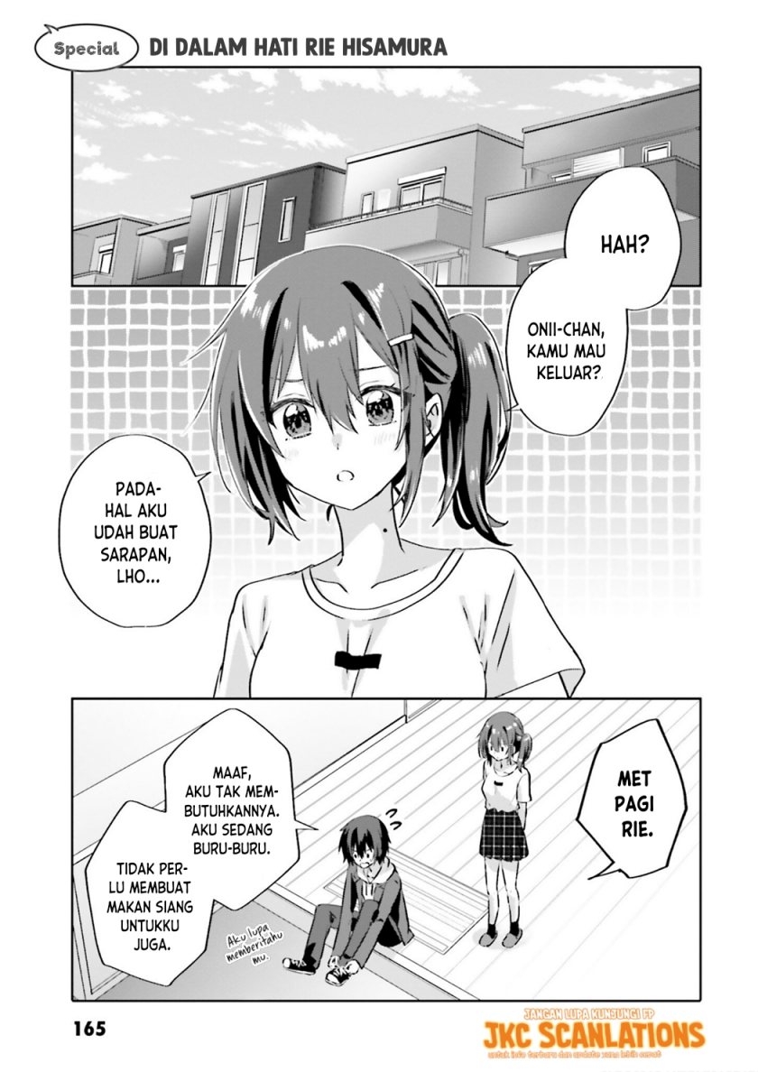 RabuKome Manga ni Haitte Shimattanode, Oshi no Make Hiroin o Zenryoku de Shiawaseni suru Chapter 06.5 Bahasa Indonesia