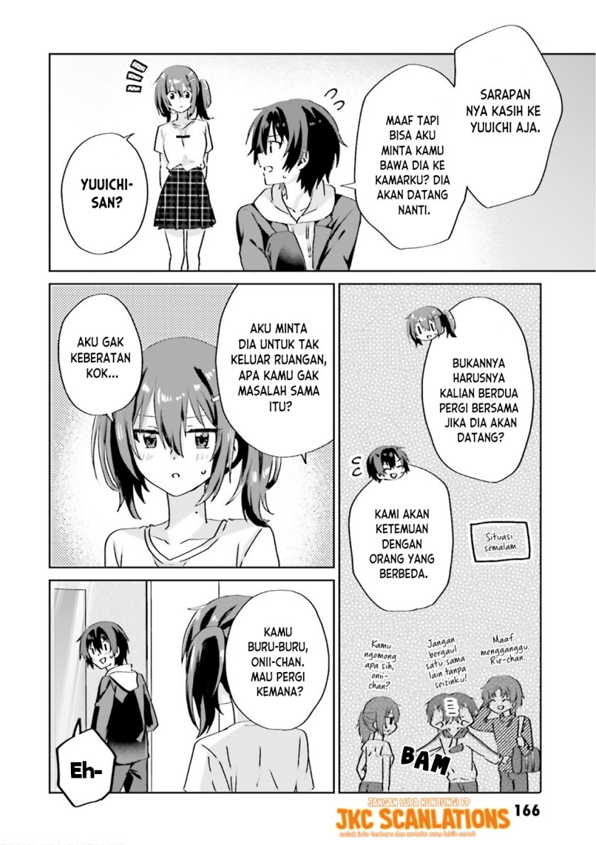 RabuKome Manga ni Haitte Shimattanode, Oshi no Make Hiroin o Zenryoku de Shiawaseni suru Chapter 06.5 Bahasa Indonesia