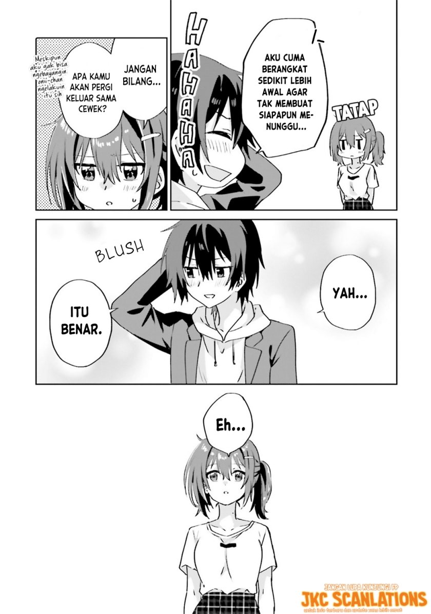 RabuKome Manga ni Haitte Shimattanode, Oshi no Make Hiroin o Zenryoku de Shiawaseni suru Chapter 06.5 Bahasa Indonesia
