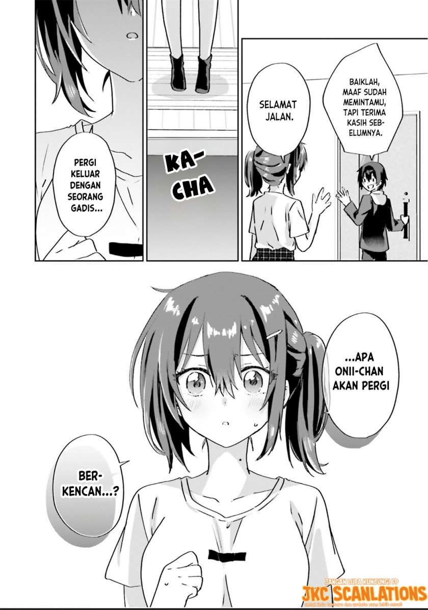 RabuKome Manga ni Haitte Shimattanode, Oshi no Make Hiroin o Zenryoku de Shiawaseni suru Chapter 06.5 Bahasa Indonesia