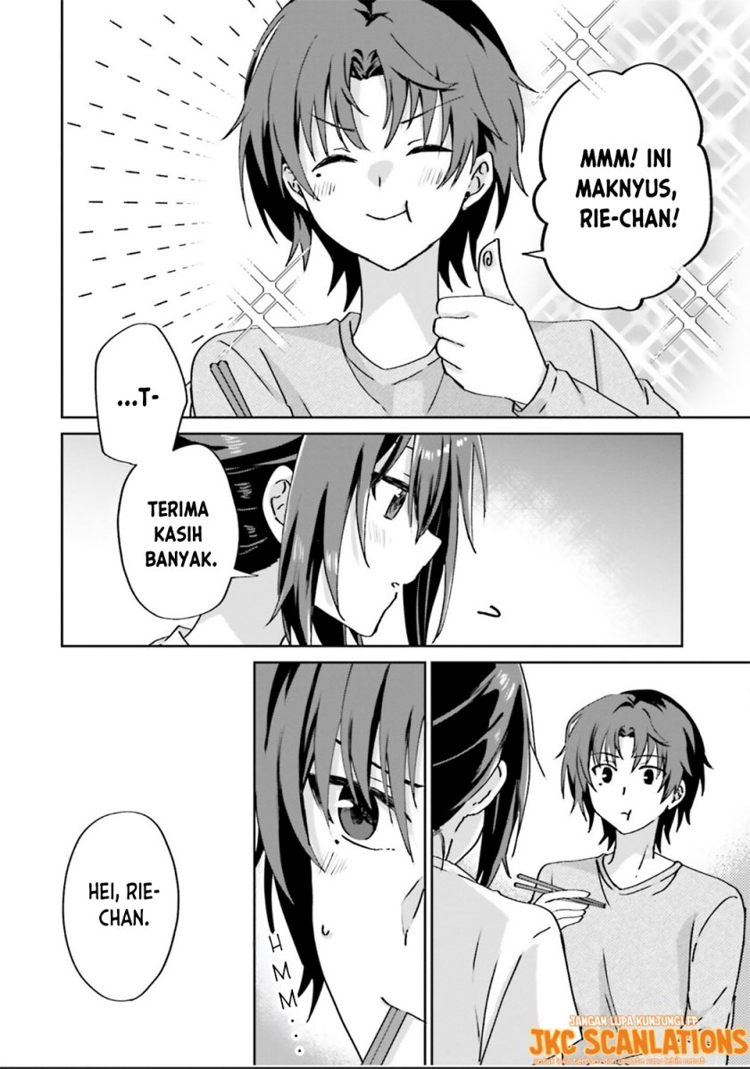 RabuKome Manga ni Haitte Shimattanode, Oshi no Make Hiroin o Zenryoku de Shiawaseni suru Chapter 06.5 Bahasa Indonesia