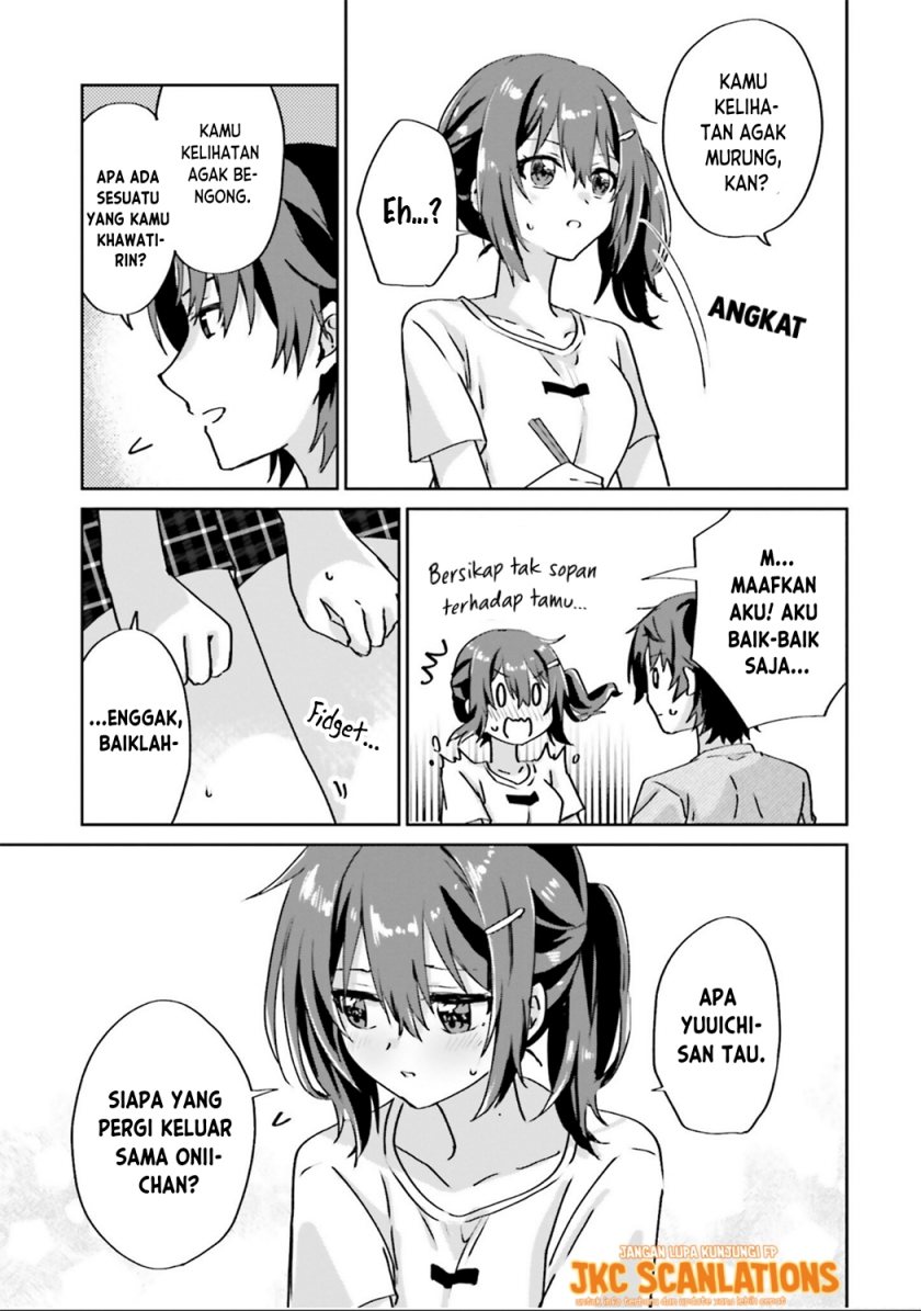 RabuKome Manga ni Haitte Shimattanode, Oshi no Make Hiroin o Zenryoku de Shiawaseni suru Chapter 06.5 Bahasa Indonesia