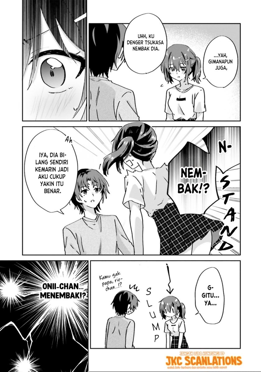 RabuKome Manga ni Haitte Shimattanode, Oshi no Make Hiroin o Zenryoku de Shiawaseni suru Chapter 06.5 Bahasa Indonesia