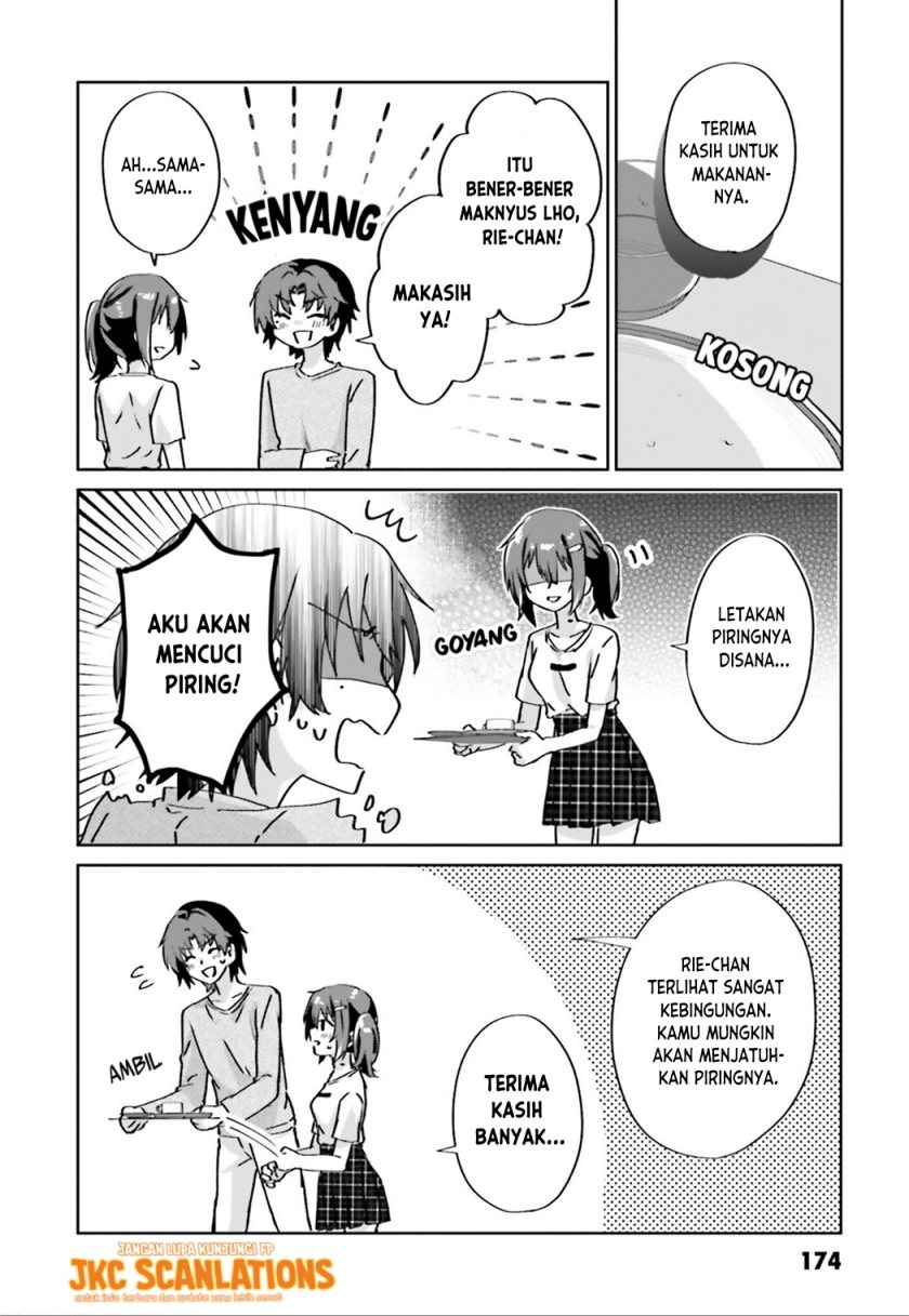 RabuKome Manga ni Haitte Shimattanode, Oshi no Make Hiroin o Zenryoku de Shiawaseni suru Chapter 06.5 Bahasa Indonesia