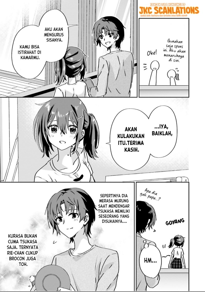 RabuKome Manga ni Haitte Shimattanode, Oshi no Make Hiroin o Zenryoku de Shiawaseni suru Chapter 06.5 Bahasa Indonesia