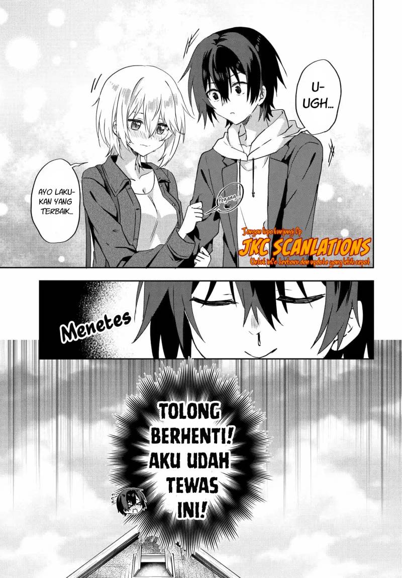 RabuKome Manga ni Haitte Shimattanode, Oshi no Make Hiroin o Zenryoku de Shiawaseni suru Chapter 07.3 Bahasa Indonesia