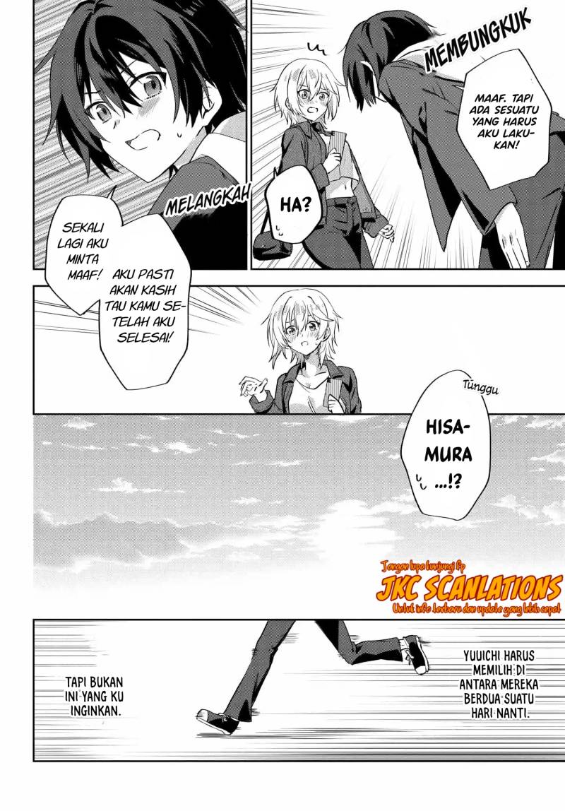 RabuKome Manga ni Haitte Shimattanode, Oshi no Make Hiroin o Zenryoku de Shiawaseni suru Chapter 07.3 Bahasa Indonesia