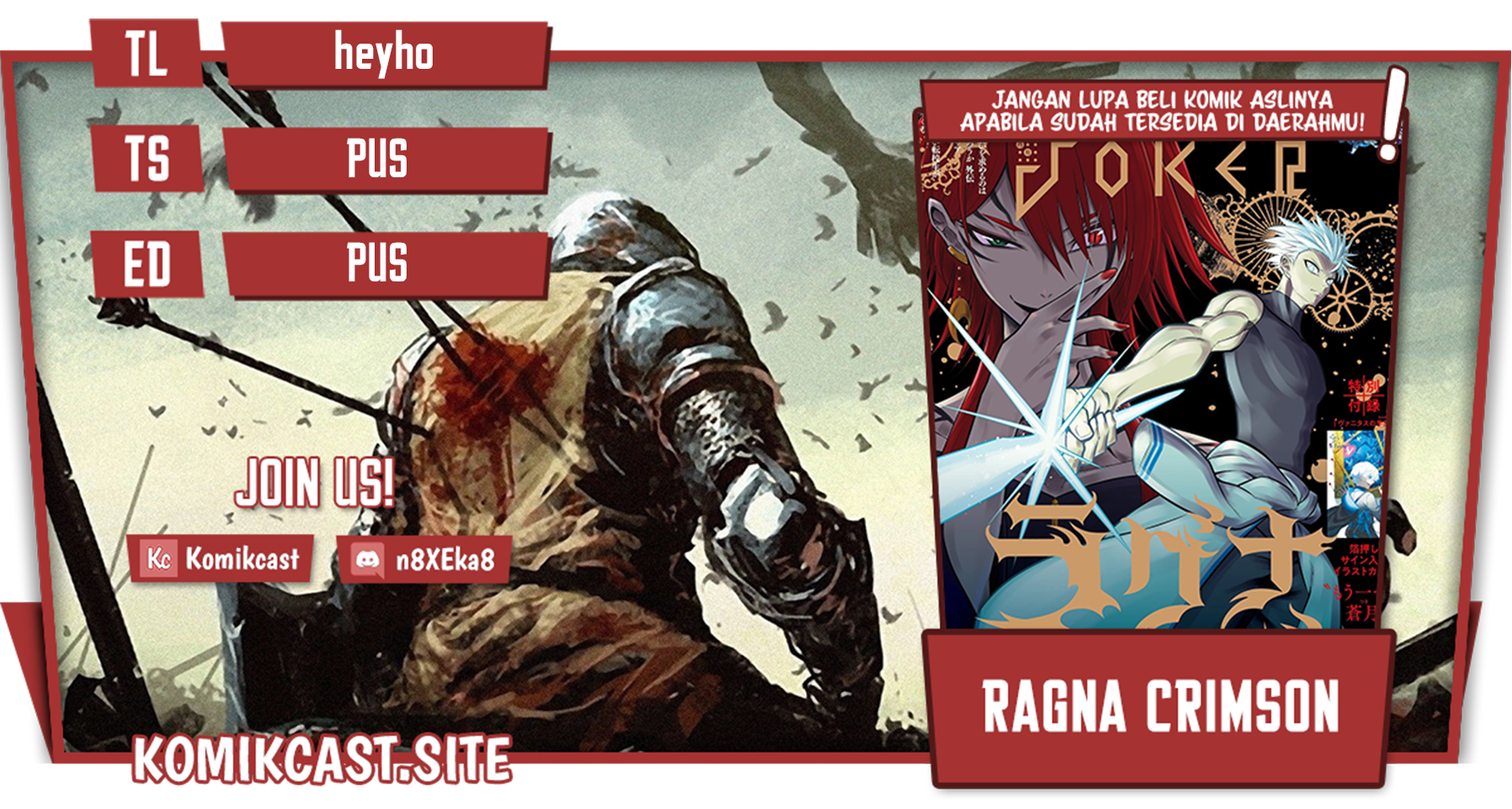 Ragna Crimson Chapter 55 Bahasa Indonesia